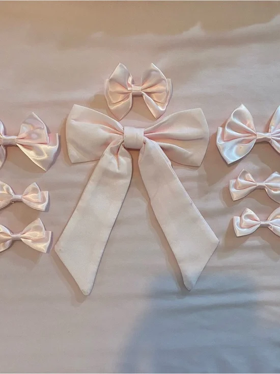 NWT Kawaii Huhu EGL Lolita White & Pink Bunny Hooded Coat + Leg Warmers Set - Picture 8 of 9